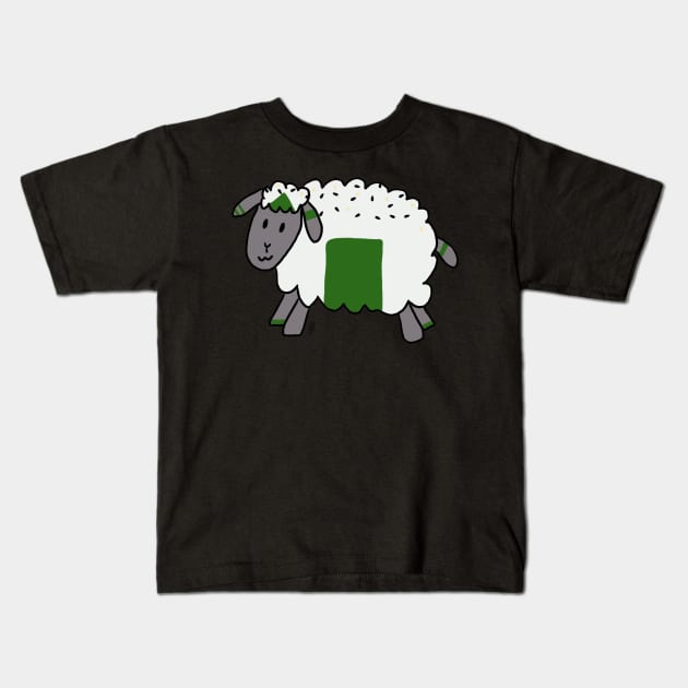 Nori the Susheep Kids T-Shirt by jesshinsberg